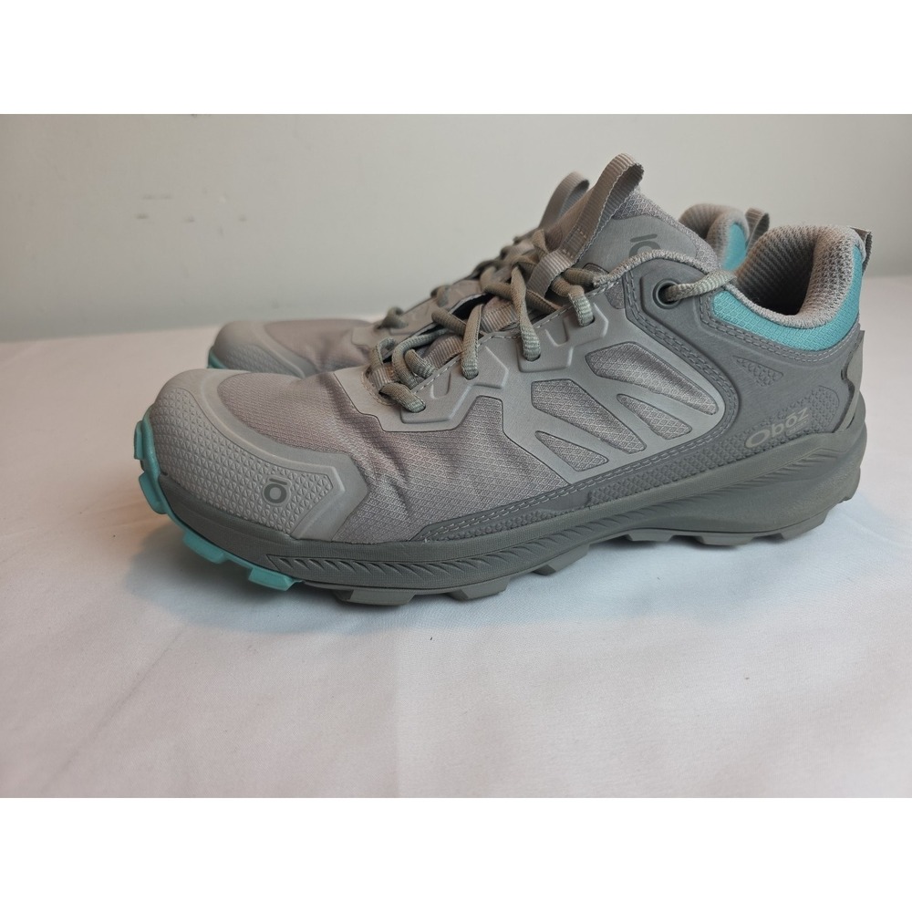 Oboz Women's Katabatic Low B-DRY Trail Hiking Shoes Athletic Gray Size 8.5 - Picture 5 of 16